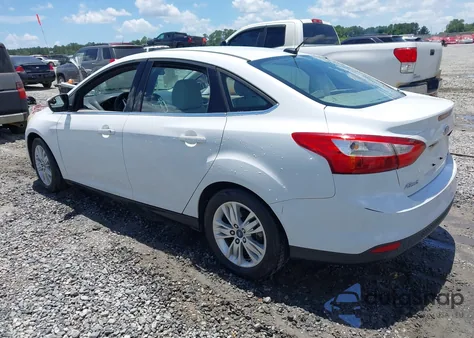 2012 Ford Focus Sel z USA, uszkodzony, nr VIN 1FAHP3H26CL430985